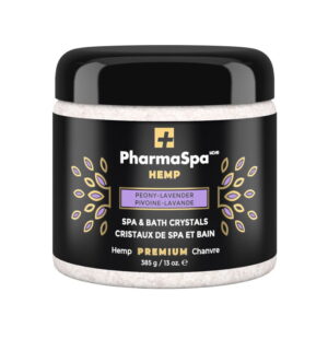 PharmaSpa Hemp Crystals Peony Lavender